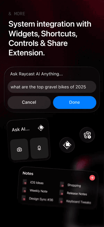 Raycast template 5